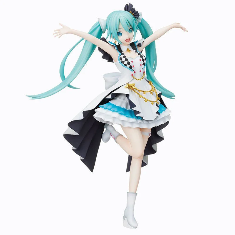 

New Anime Kawaii Sega Hatsune Miku World Project Colorful Stage 2nd Scenery Figure Vocaloid Doll Action Model Kid Toys Girl Gift