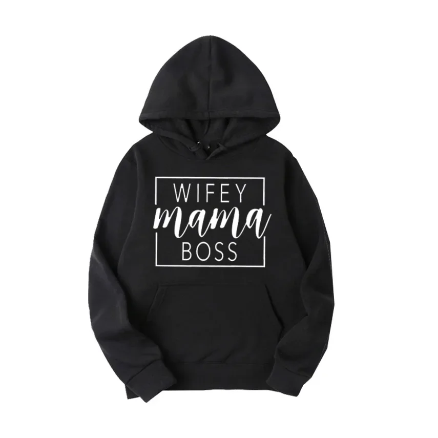 

Women's Sweatshirt Harajuku Autumn Winter Fleece Hoodies Female Clothes Fashion Print Loose Oversize Pullover Hooded Streetwear