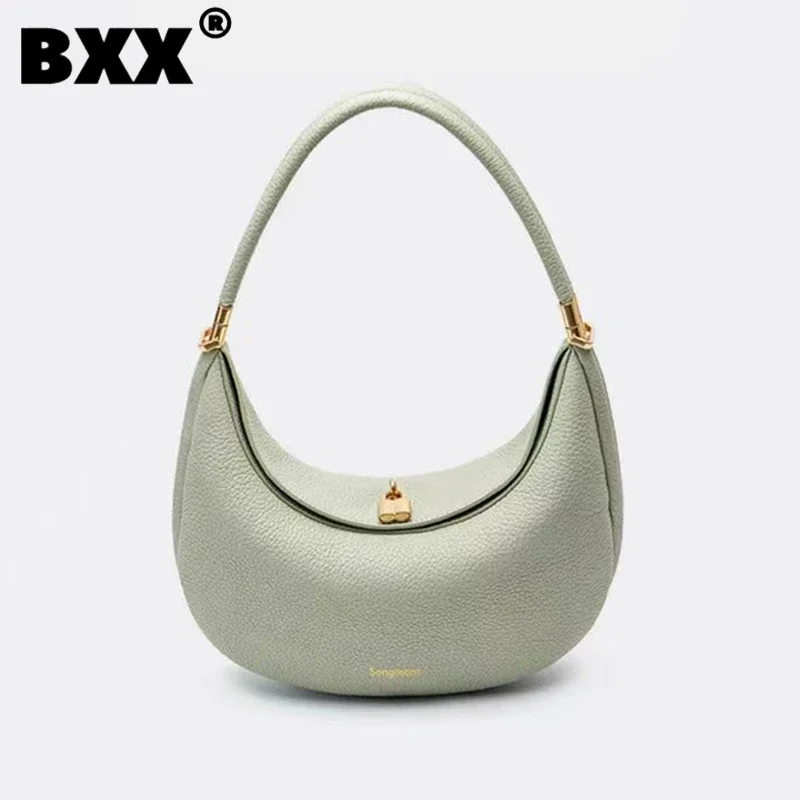 

Designer Travel Underarm Shoulder Bag Solid 2023 Color Fashion New For Women Leather 8AB761 [BXX] Handbag Female Portable