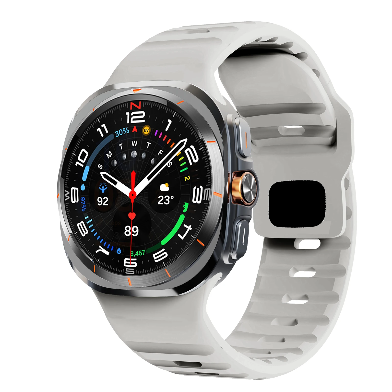 Samsung Galaxy Watch Ultra Silicone Sport Strap Bracelet