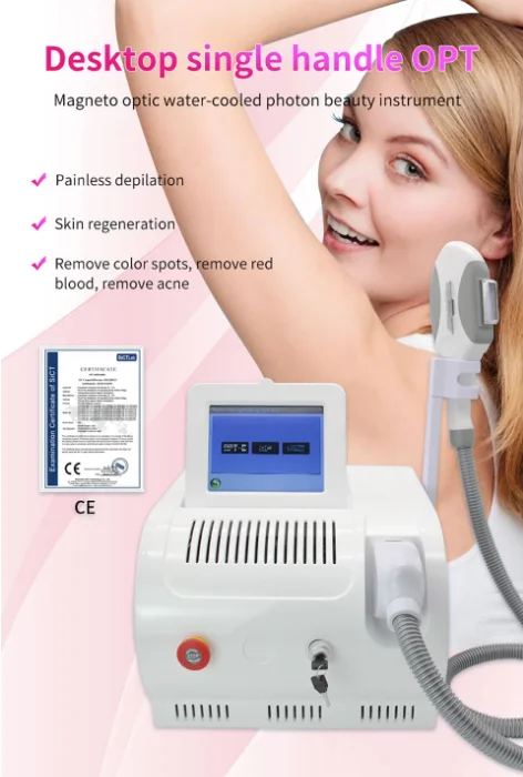 500000 Shots Best Portable Painless Ice IpL Elight OPT Hair Removal Machine Newest Technology Painless Permanent For Salon Use
