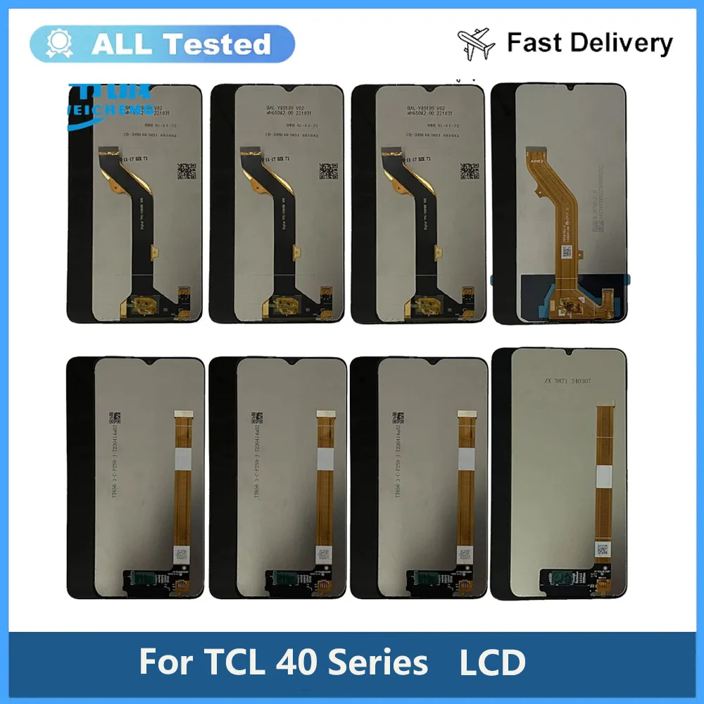 

ЖК-дисплей с цифровым преобразователем для TCL 405 406 408 TCL 40R 40X T609M 40XE 40XL T608M для TCL 40SE 40 SE TCL 40 NxtPaper 4G 5G ЖК-датчик