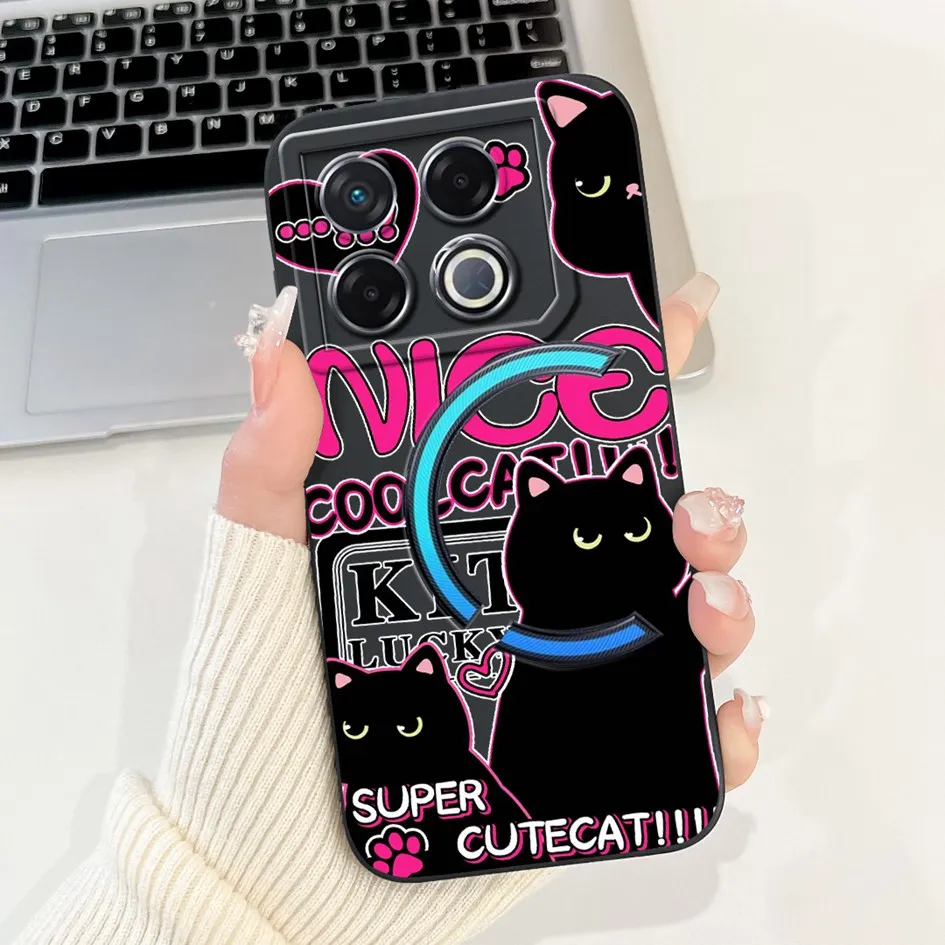 Shockproof Fashion Pattern Soft Silicone Matte Phone Case