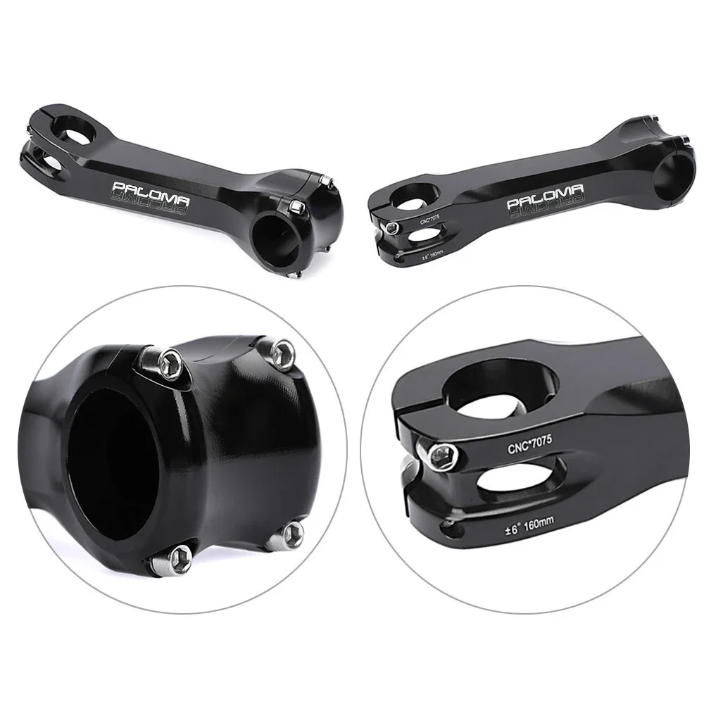 Paloma MTB Bicycle Stem CNC 7075 Aluminum ±6/17 Degree 160/170