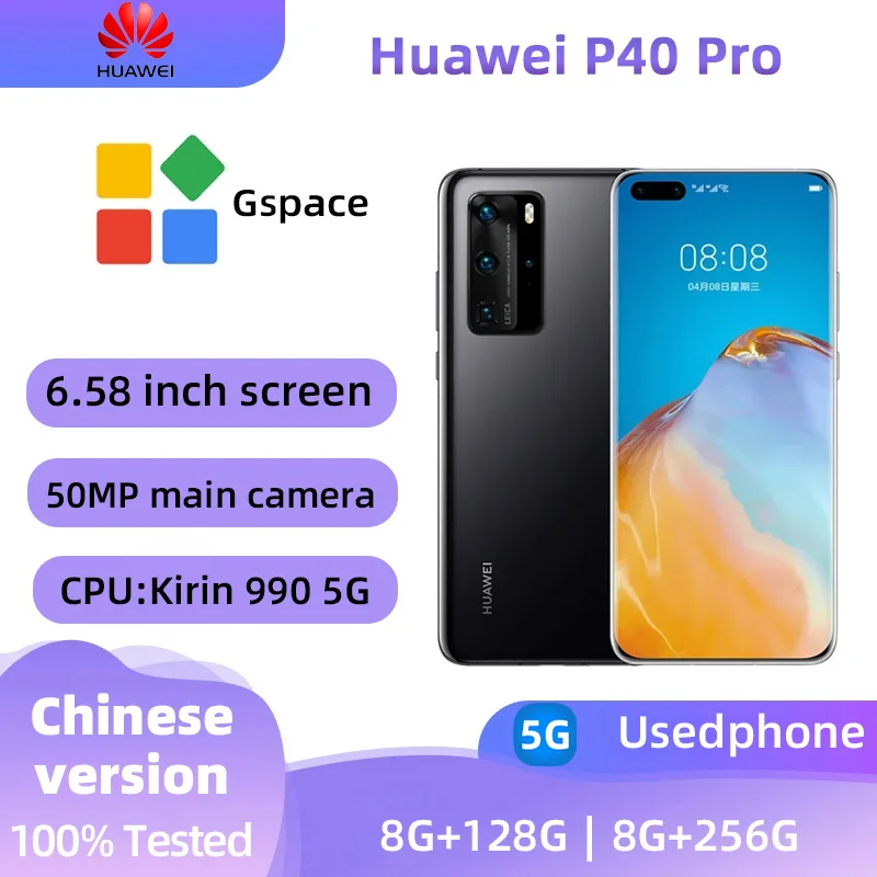 HUAWEI-P40-Pro-5G-Smartphone-Android-6-58-Inch-50MP-32MP-256GB-ROM-8GB ...