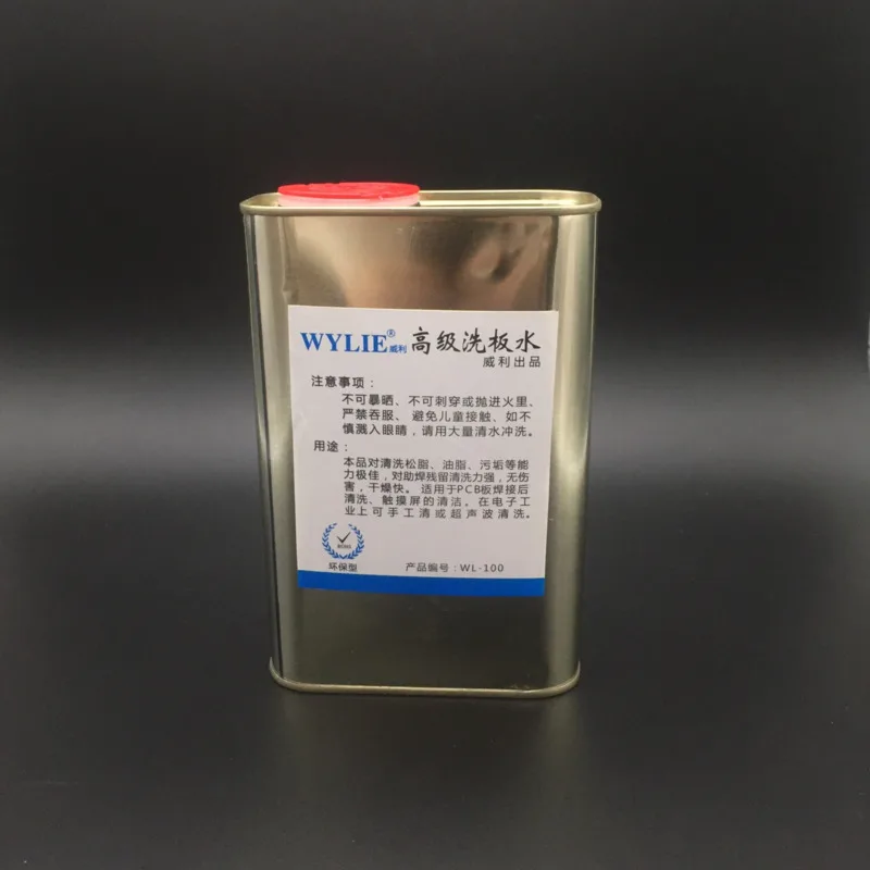 

Wylie WL-100, моющая вода, Экологически чистая канифоль, чистящая мобильный телефон, материнская плата, печатная плата, очиститель, специальный чистящий агент