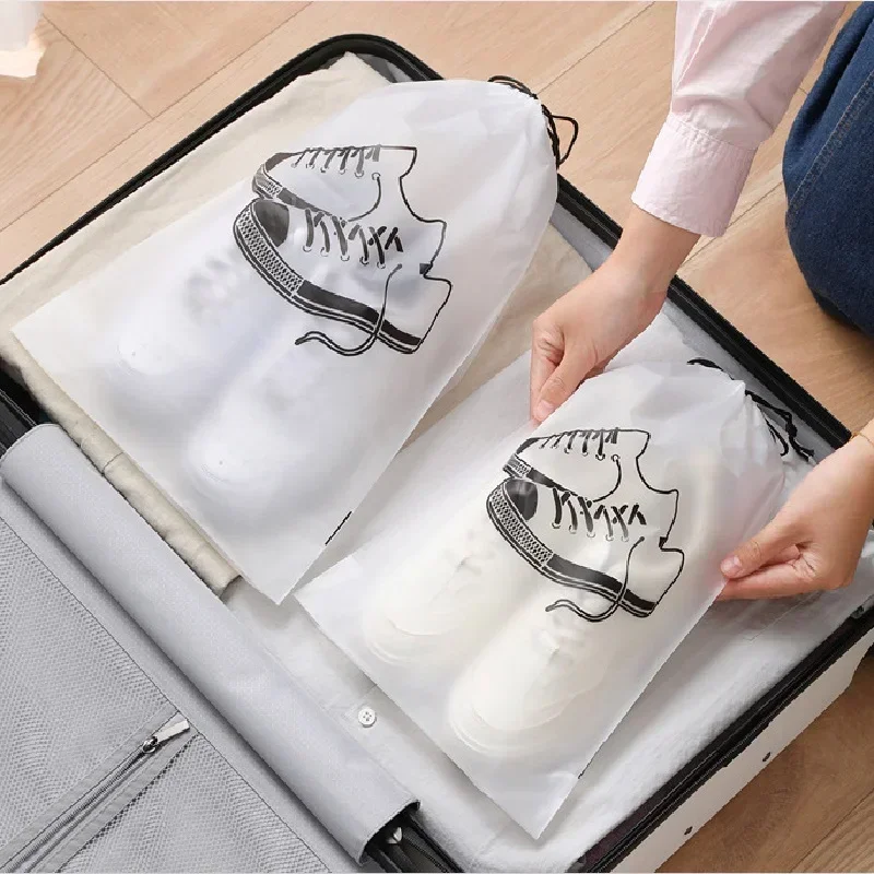 Claro clear bag multiple shoe sizes