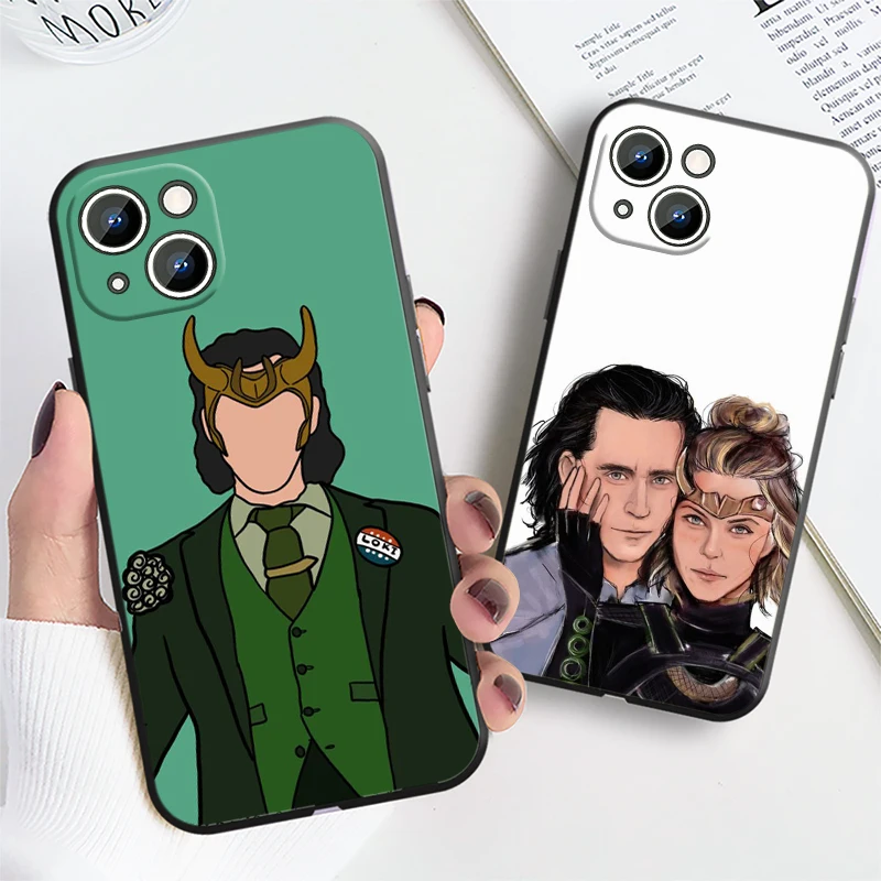 Marvel Lovely Loki 전화 케이스 Apple iPhone 14 13 12 11 Pro Max