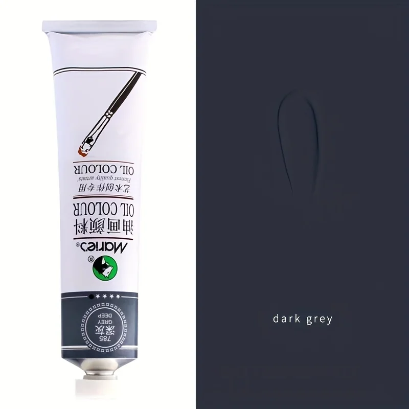 50ml Artist-Grade Oil Paint for Hand-Painted Canvas and Graffiti Art