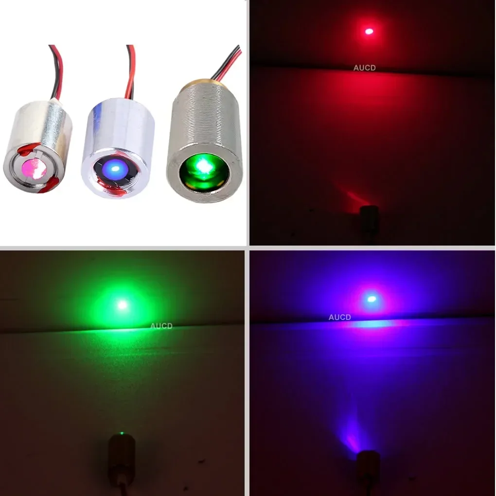 100mW Red 650nm Blue 450nm Green 50mW RGB Laser Module Diode Dot For DPSS Projector Sight Positioning Security Lights Mod Parts 2