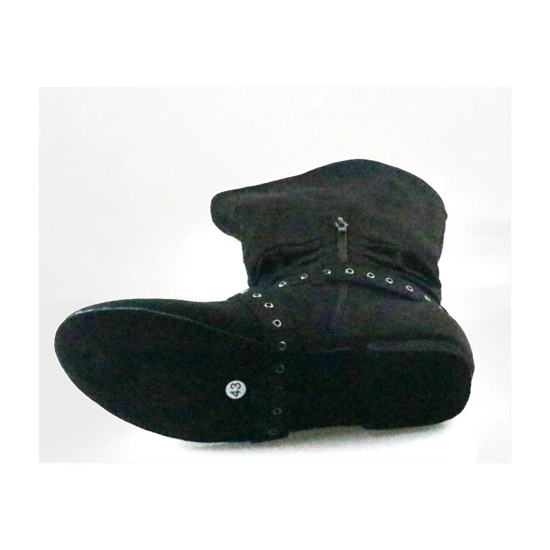 Suede Sole Boot Step Women Latin Dance Boots Salsa Shoe Long Warm Up Line Shoes West Coast Swayd Dance Boots 4