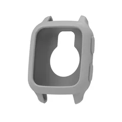Premium Soft TPU Watch Case Cover with Screen Protector - Venu SQ SQ2 (GRAY)