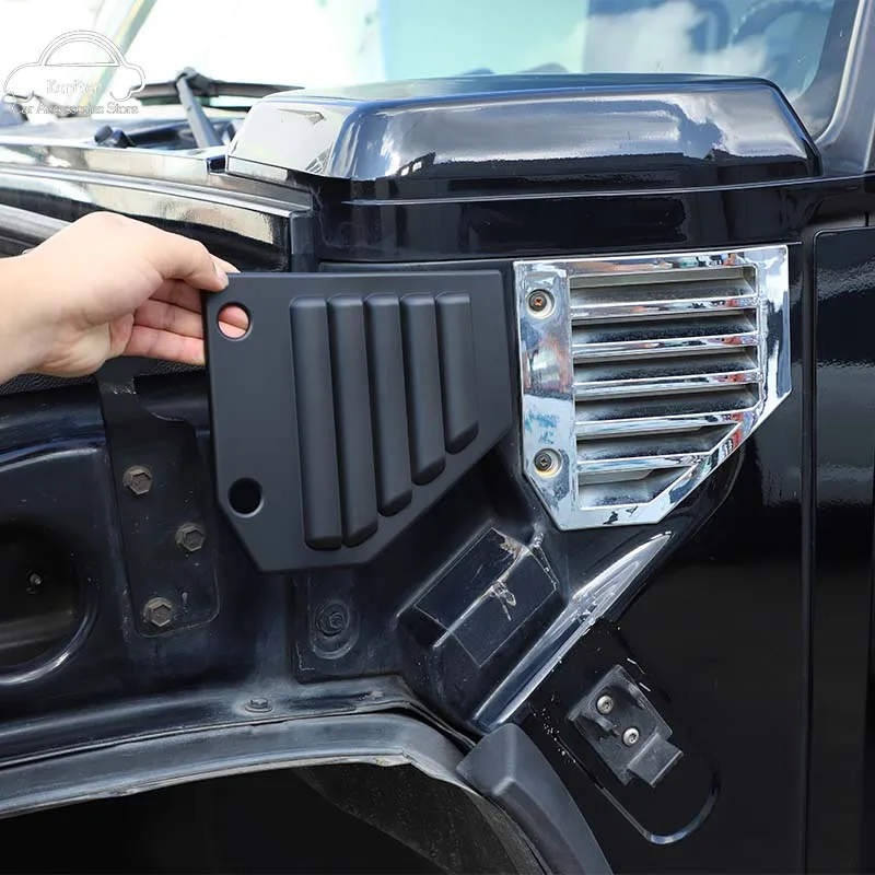 

Матовая черная крышка на вентиляционное отверстие для автомобиля Hummer H2 2003-2009