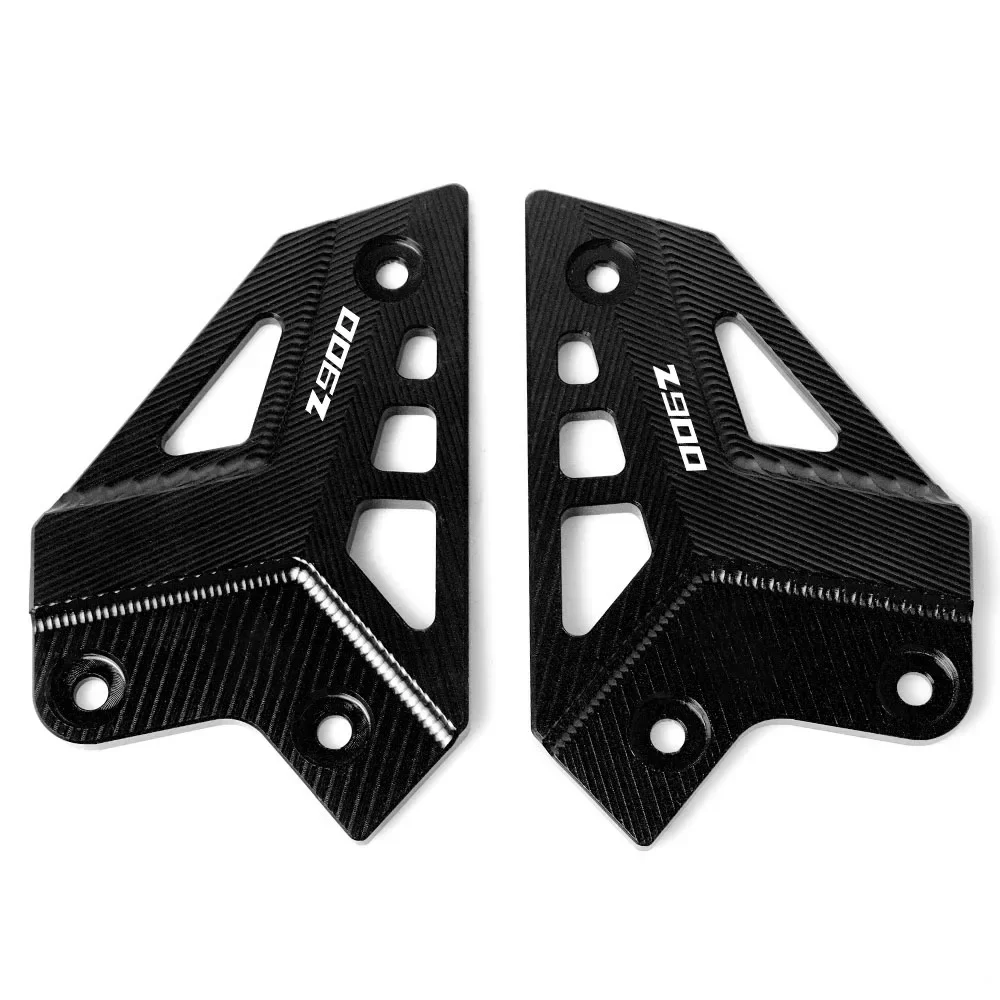 오토바이 액세서리 Kawasaki Z900 Z 900 2017-2019 2020 2021 2022 2023 FootPeg Footrest 후면 힐 플레이트 가드 보호대
