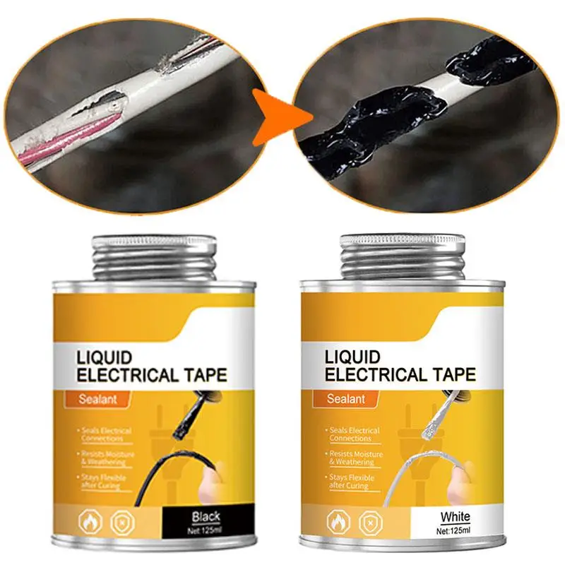 

Жидкая изоляционная клейкая лента для ремонта проводов, 125 мл