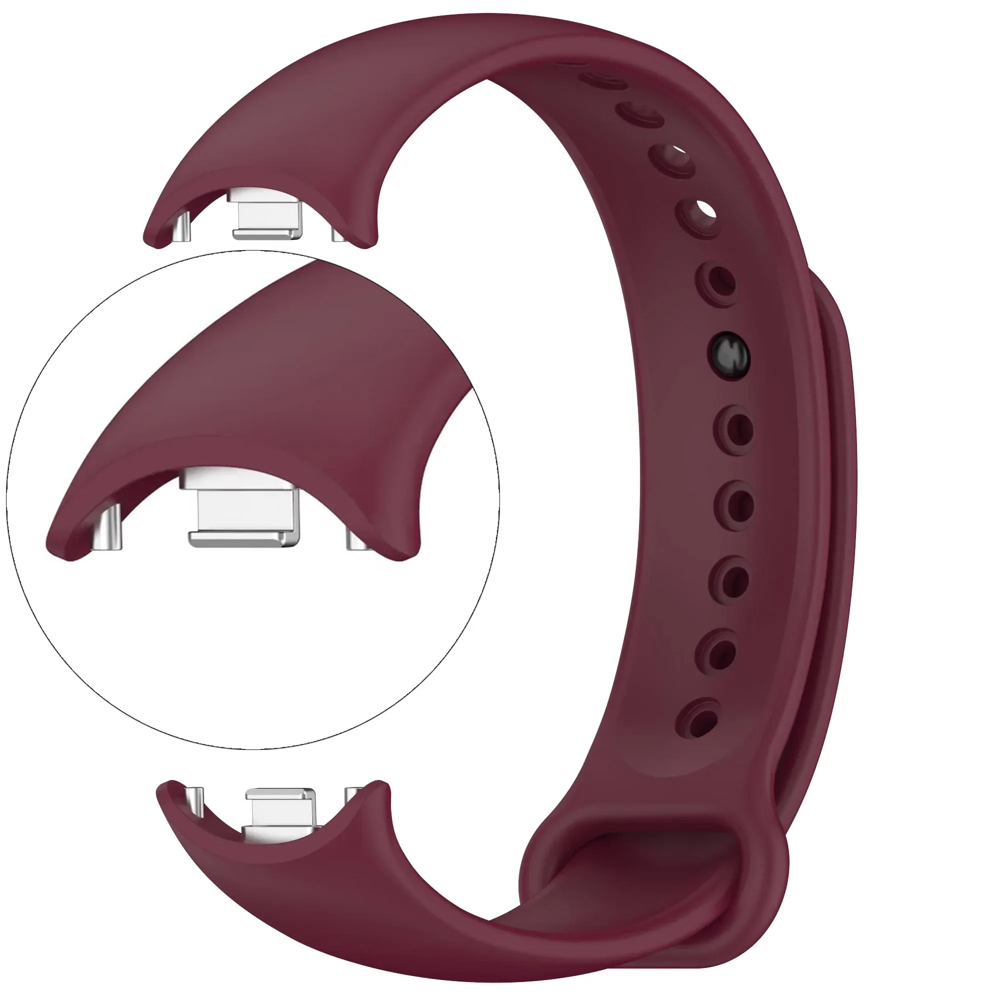 Soft Official Silicone Strap for Xiaomi Mi Band 10 9 thumbnail 5