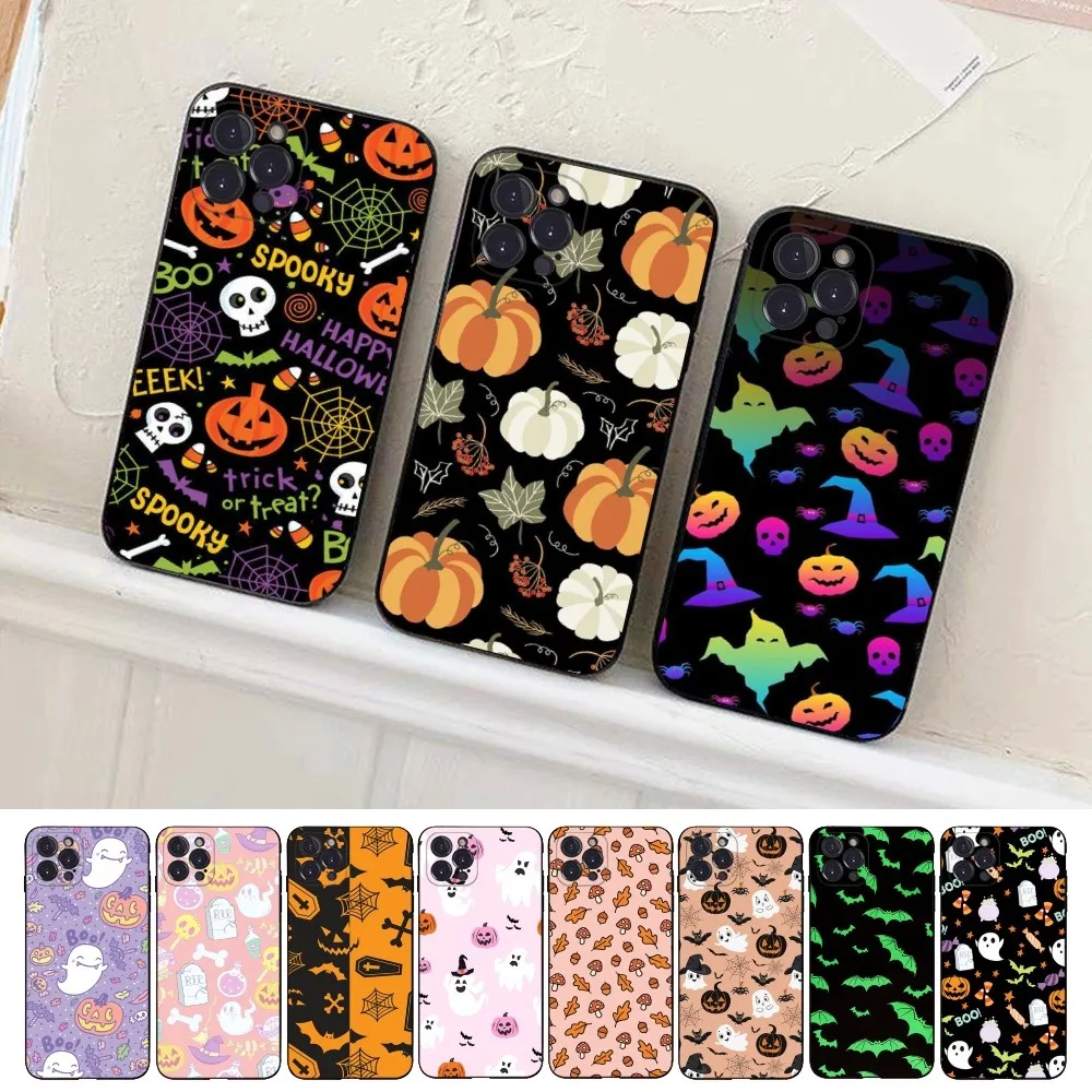 

Halloween Phone Case For iPhone 14 11 12 13 Mini Pro XS Max Cover 6 7 8 Plus X XR SE 2020 Funda Shell