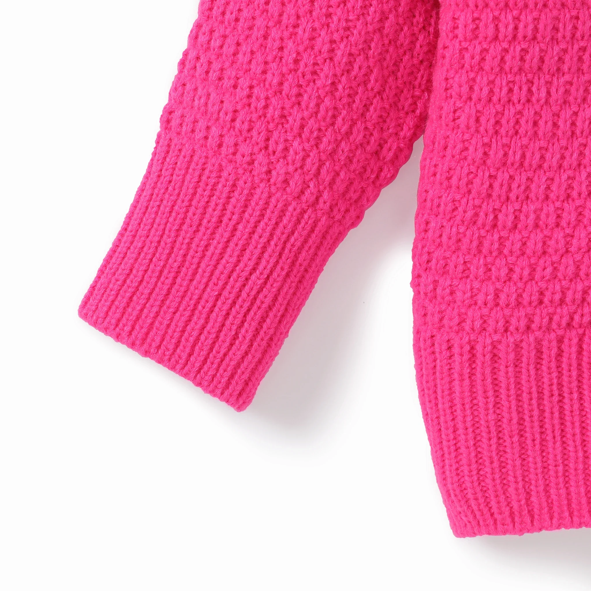 PatPat Baby Boy/Girl Button Design Sweater Jacket Soft and Comfortable Perfect for Outings and Daily Wear Basic Style cashmere sweater baby girls sweater