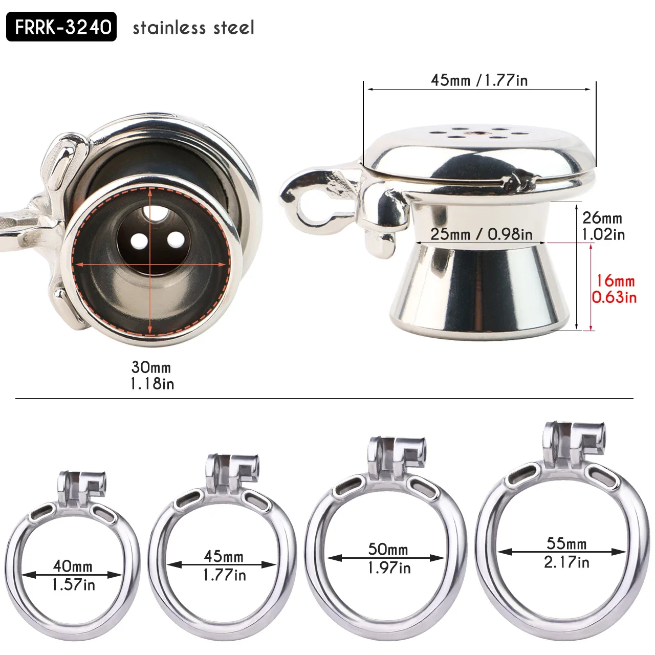 Fixed Basket Urethral Inverted Negative Chastity Cage with Elastic Belt Sextoys for Man BDSM Penis Rings