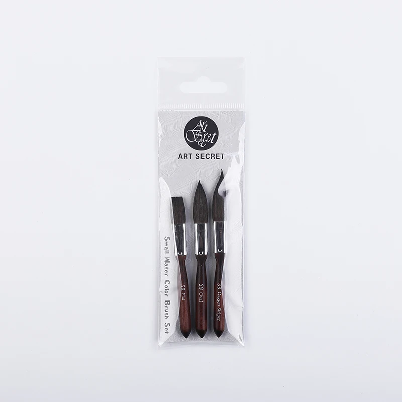 Art Secret S9 Is A Small Watercolor Acrylic Oil Painting Tool Set Art Painting Supplies Made From Natural Blue Squirrel Hair 3