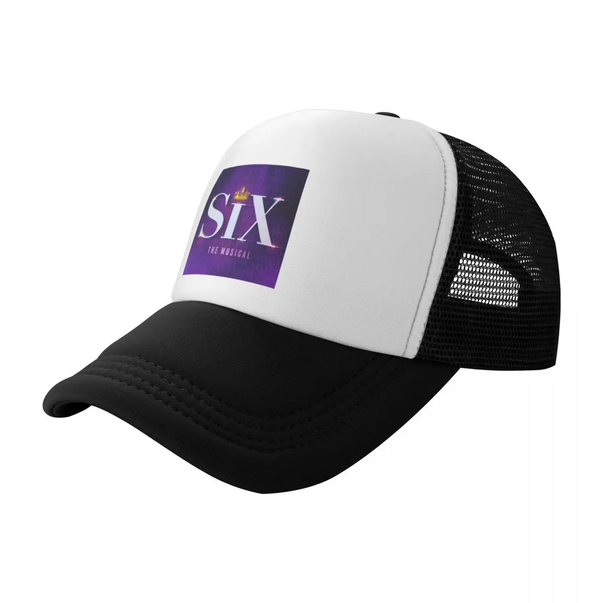 

six the musical the logo Baseball Cap Sunscreen summer hat Golf Wear Kids Hat Baseball For Men Women's