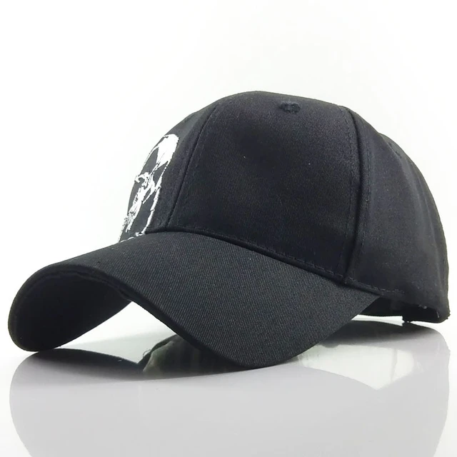 Fashion Men Women Big Head Do Old Skull Baseball Cap Washed Full