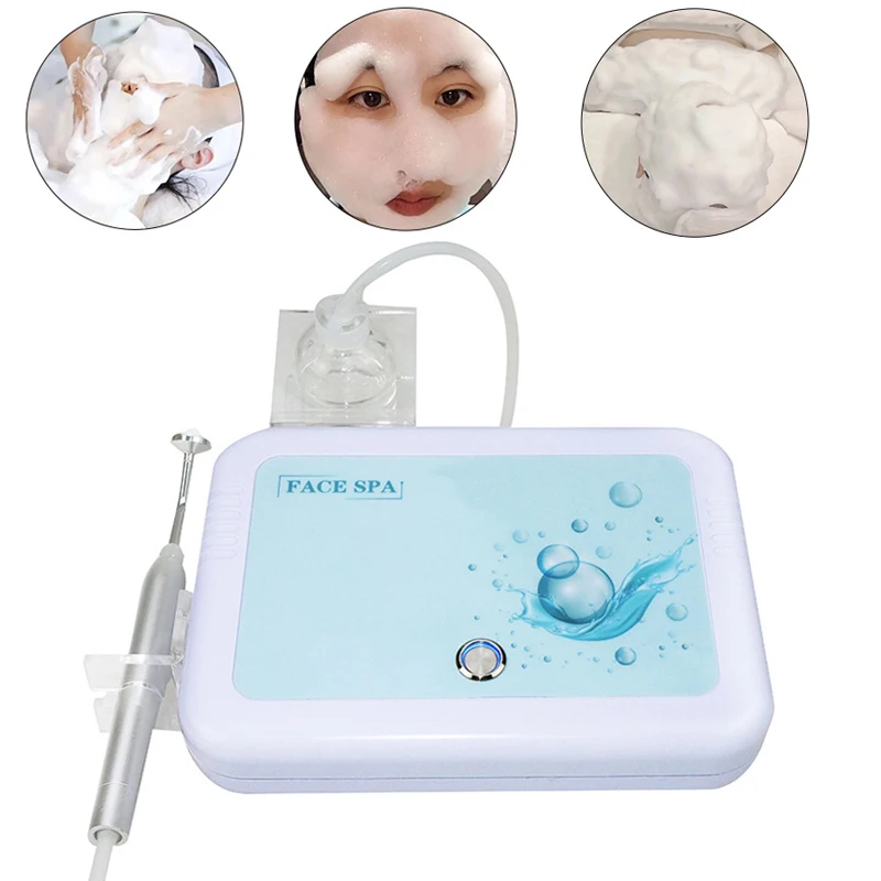 New Magic Oxygen Bubble Beauty Instrument Cleansing Facial Mites Skin Whitening Rejuvenation Management Salon Home Use Device 4