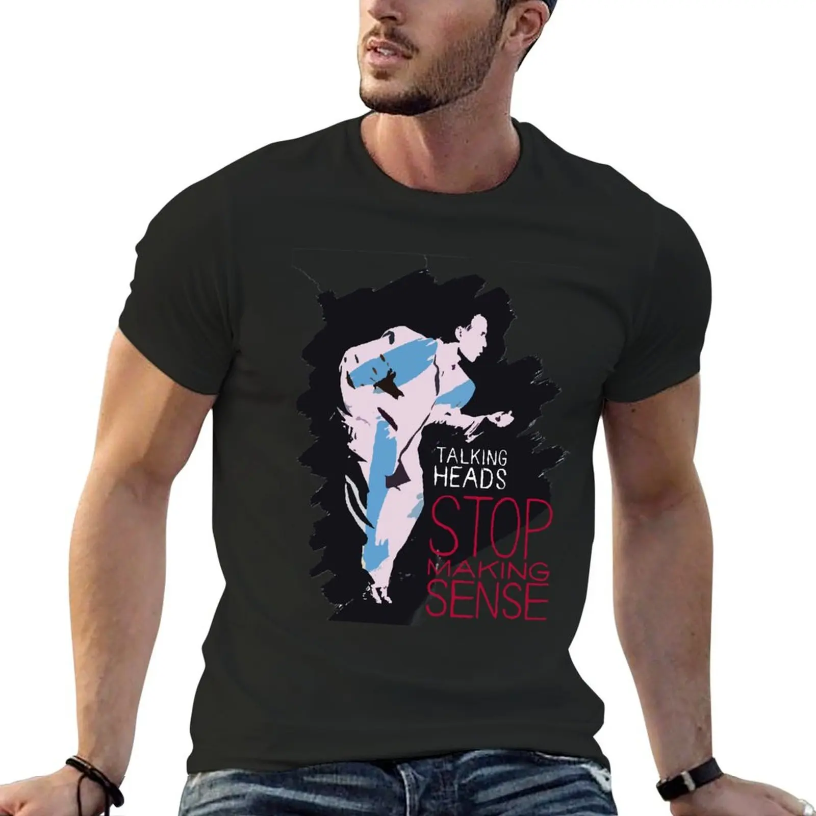 

Stop Making Sense T-shirt.png T-shirt summer top blanks quick-drying blacks fruit of the loom mens t shirts