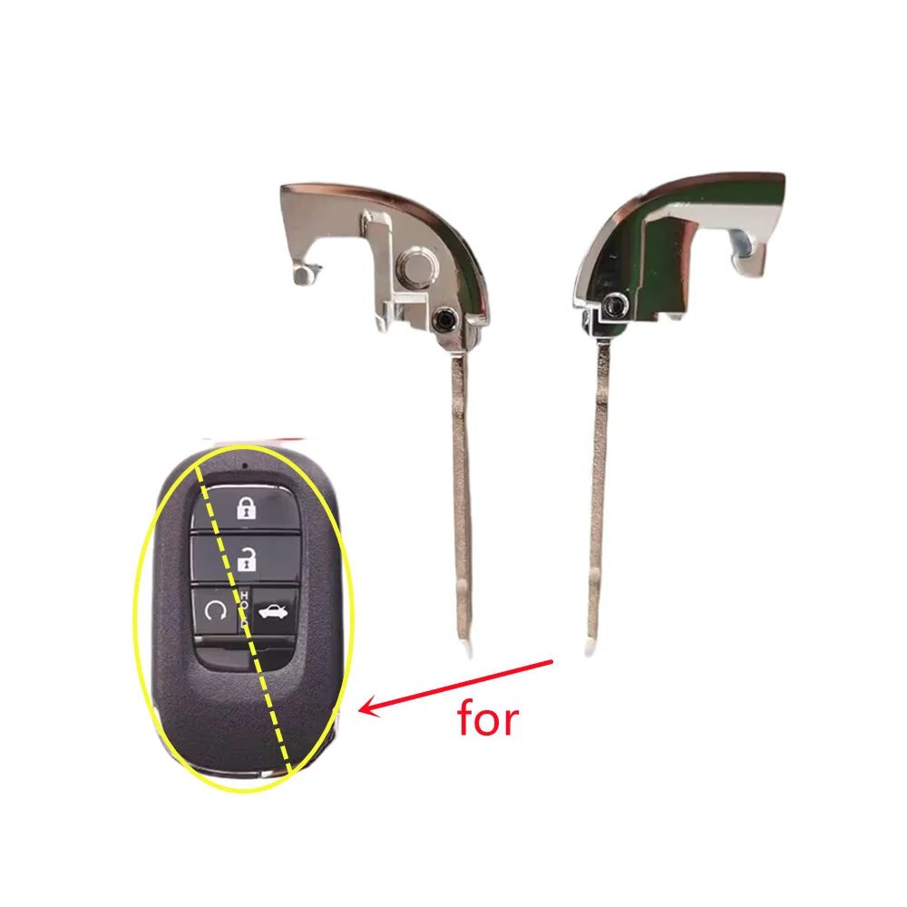 Smart Remote Insert Key Blank Spare Emergency Key Blade For Honda Civic 11th