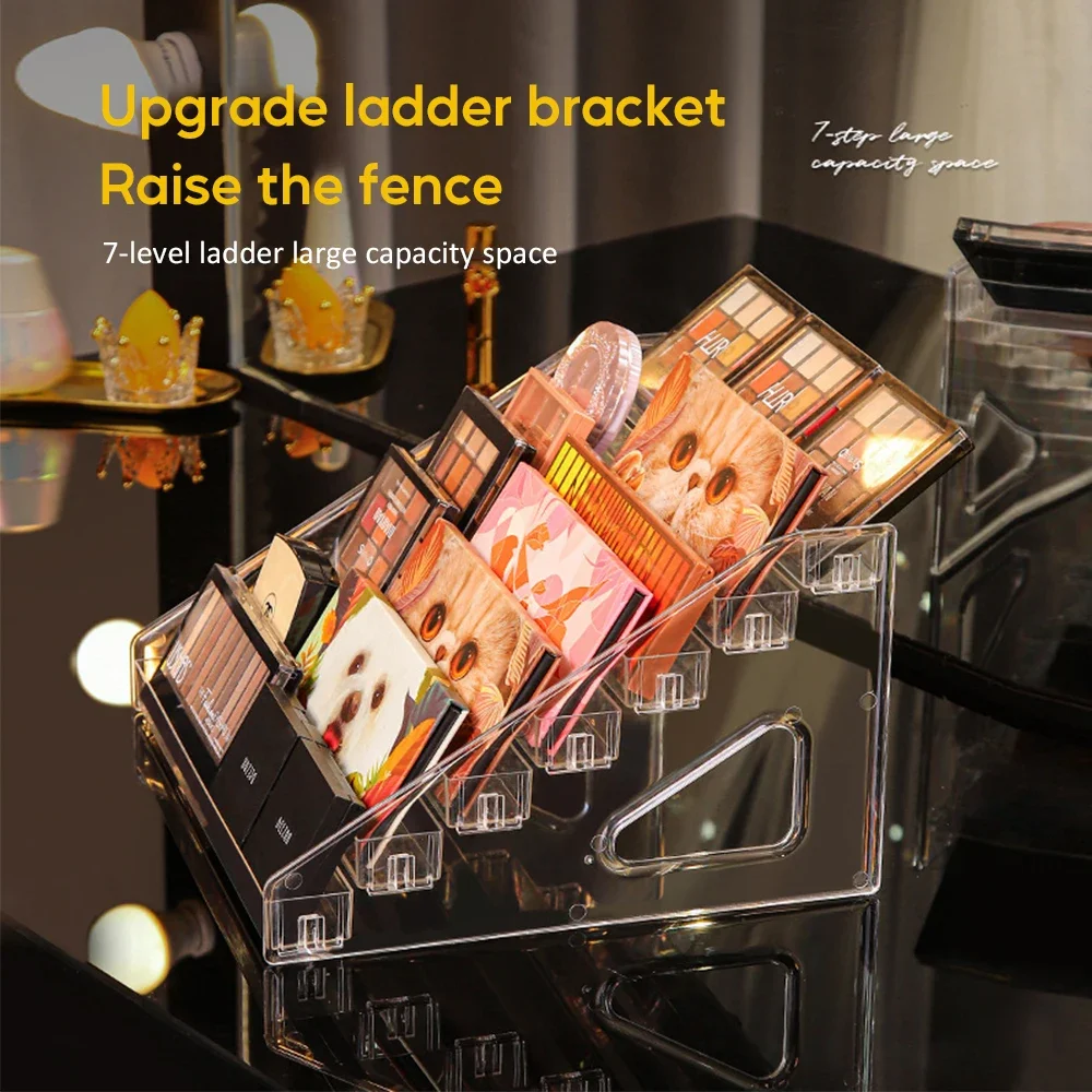 Eyeshadow Palette Organizer Acrylic Display Case for Lipstick Nail Polish Cosmetics Storage Rack Perfume Makeup Racks Organizer