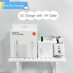 Xiaomi 120W Hyper Charge Turbo Charging Adapter - US with 1M Cable