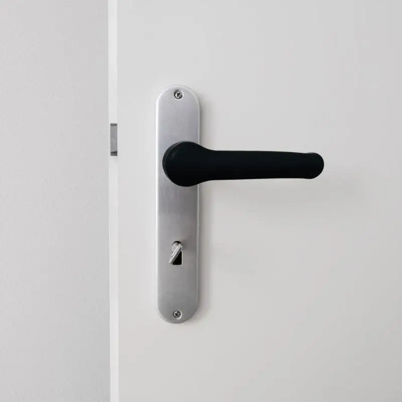 Pack of 2pcs Door Handle Protective Cover Silicone Protector Case for Child Safety And Static Prevention In Homes