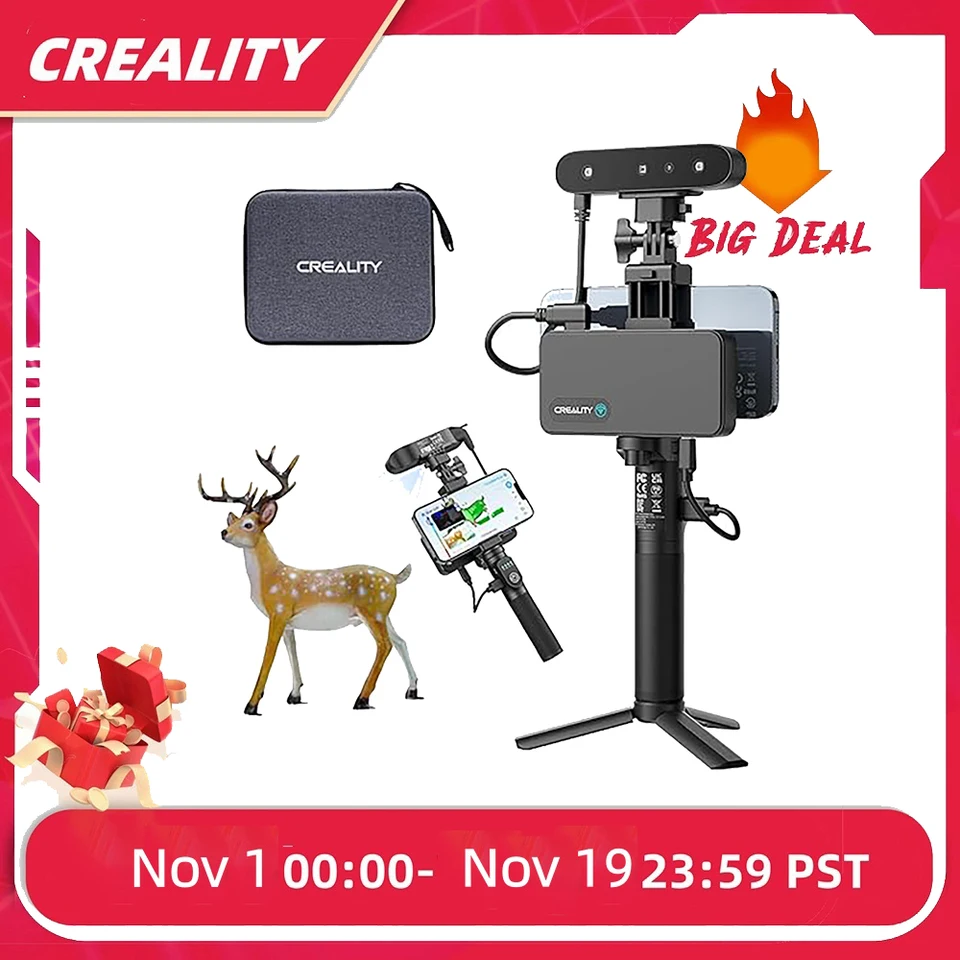 Creality CR-Scan Ferret Pro 3D スキャナ ワイヤレス 3D 印刷