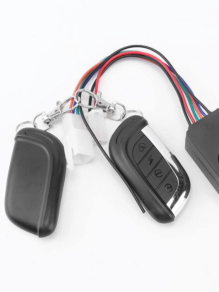 36-72V Anti-Theft E-bike Alarm Scooter Security Remote Control Detector Alarm