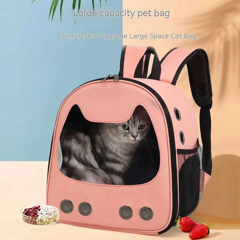 Title 1, Pet Cat Bags Fashion Breathable Outgoing Travel...