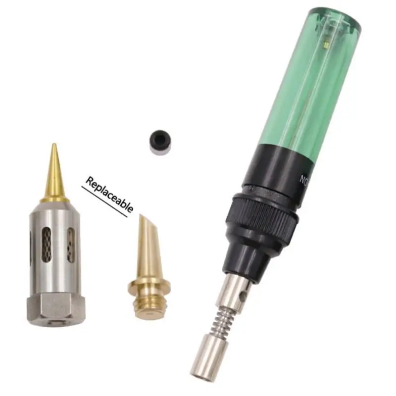 

1300 Celsius Butane 4 In 1 Portable Soldering Iron Kit Welding Pen Burner Blow Torch Gas Soldering Iron Cordless Butane Tip Tool