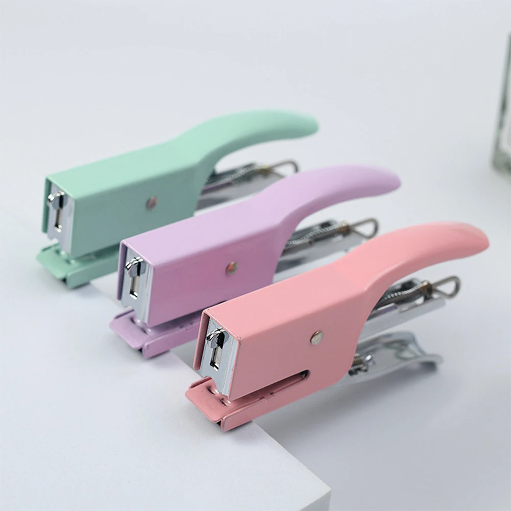 Push Stapler Mini Stapler Set Hand Stapler 10# Mini Stapler