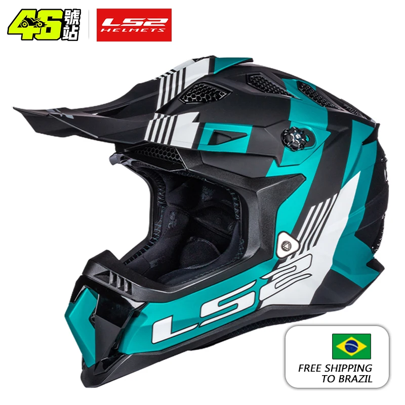 Capacete LS2 SUBVERTER EVO 오프로드 오토바이 헬멧, ls2 mx700 모토크로스 헬멧