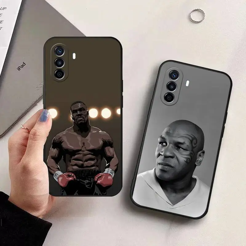 

Boxing First Tyson Phone Case For Honor 70 60 50 30 Pro 10 20 Lite 7C 8X 8S 9X 10I 20I Soft Silicone Cover