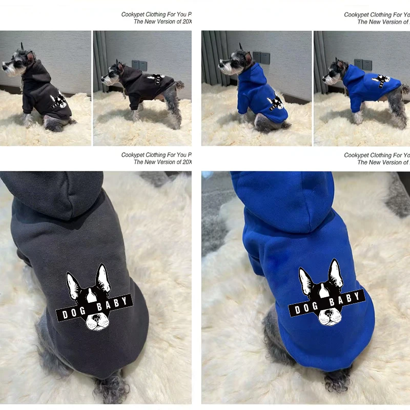 Dog Clothing Autumn Winter Dog Sweater Warm Pet Clothing Small dog clothes