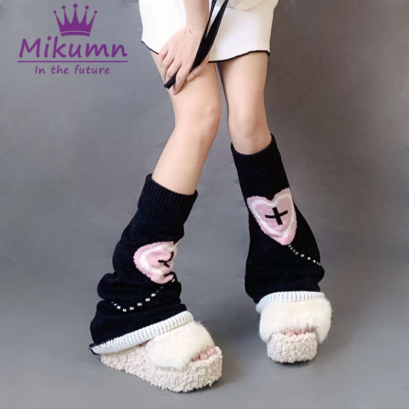 Scaldamuscoli Neri Y2K A Campana – Morbidi E Alla Moda Per Ragazze, Stile Kawaii Lolita Harajuku - 3