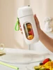 Portable Electric Juicer Cup for Smoothies, Shaved Ice, and Juices -12-Blade Stainless Steel Blender with Wireless Charging 4