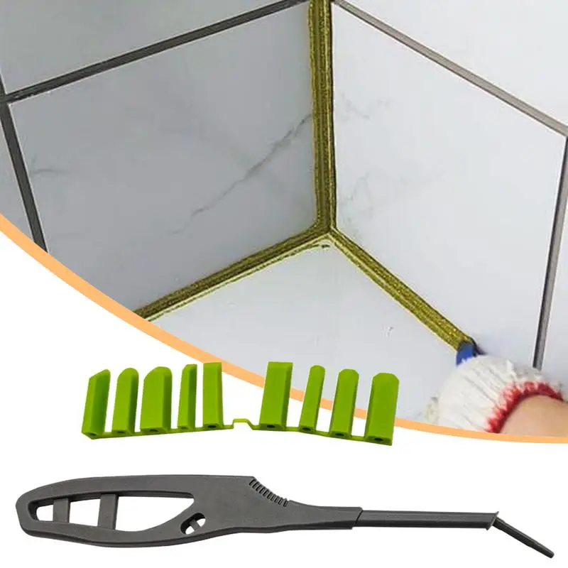 Caulking Tool Caulk Remover Tool Seam Repair Kit ABS Kit Grout Removal For Bathroom Kitchen Window Sink
