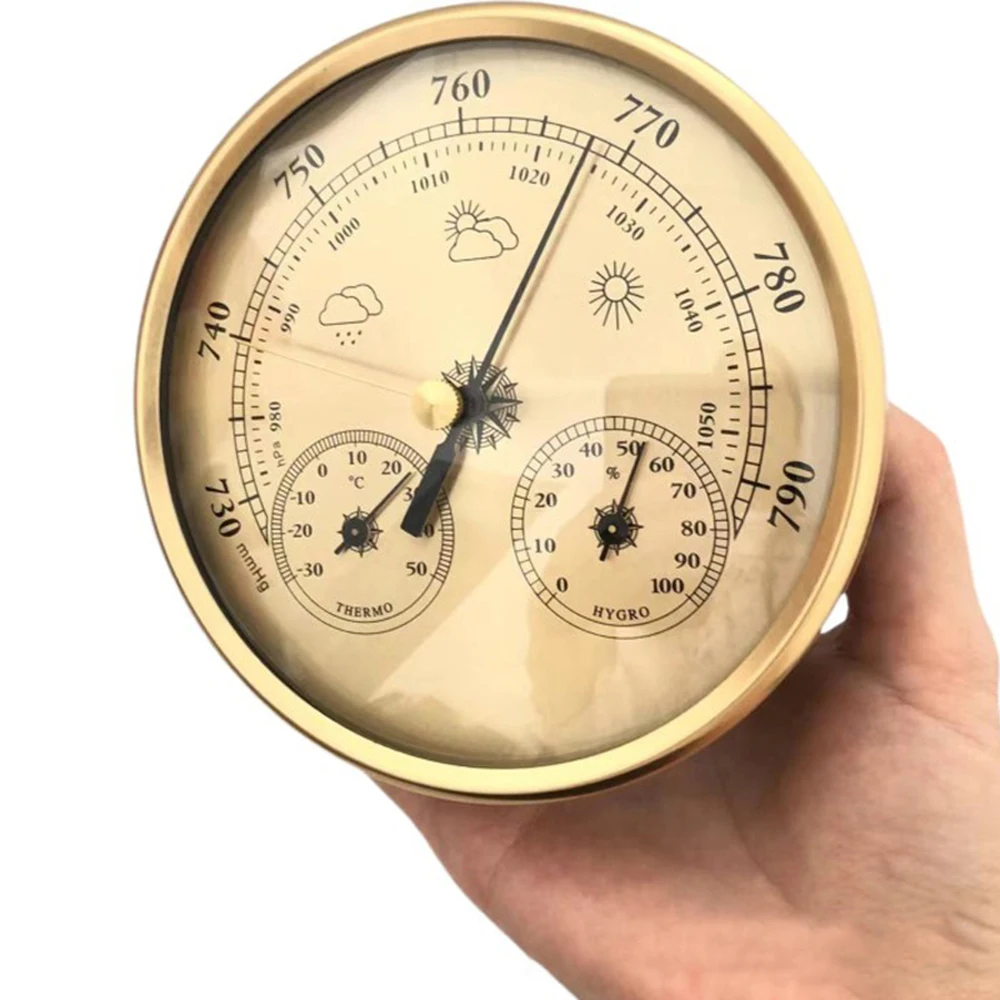 Temperature Humidity Pressure Barometer For Hanging Multifunctional Multifunctional Thermometer Hygrometer Pressure Barometer