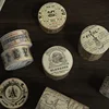 1 Roll Multifunctional Retro Washi Tape for Journal Scrapbooking Diary Planners DIY Crafts Supplies 3