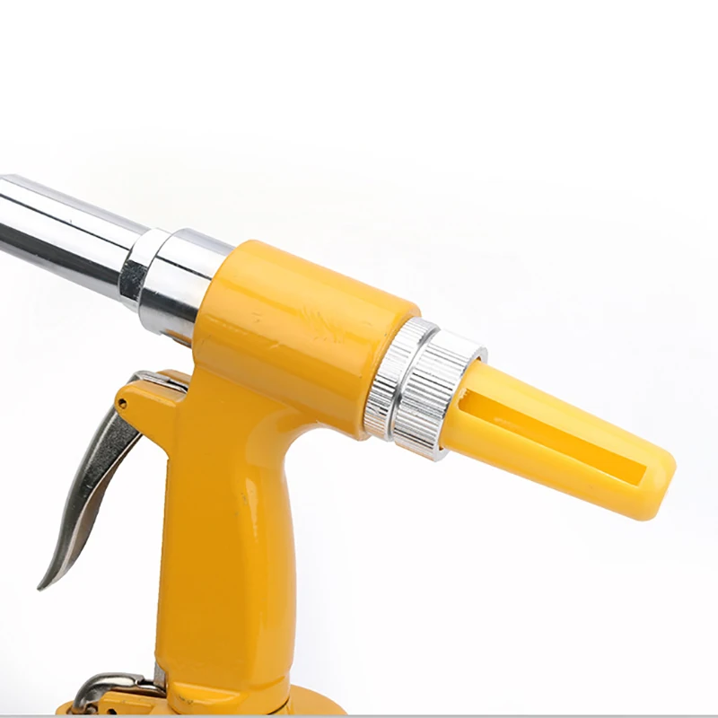 Rivet Gun Rivet Nut Tool Rivet Gun Set Industrial Nail Riveting Tool Pneumatic Three-jaw Air Riveter 2.4/3.2/4.0/4.8 Capacity