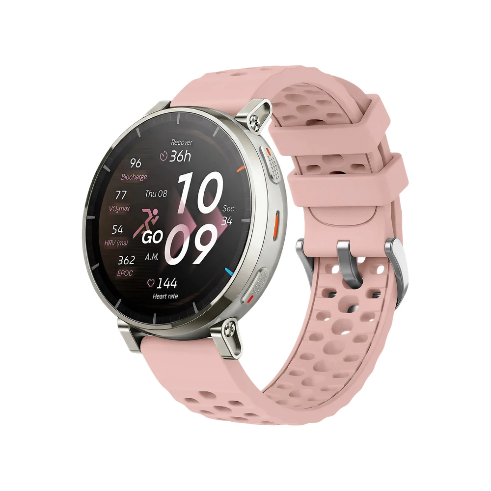 Official Style Silicone Sports Watch Strap - Premium Breathable Design