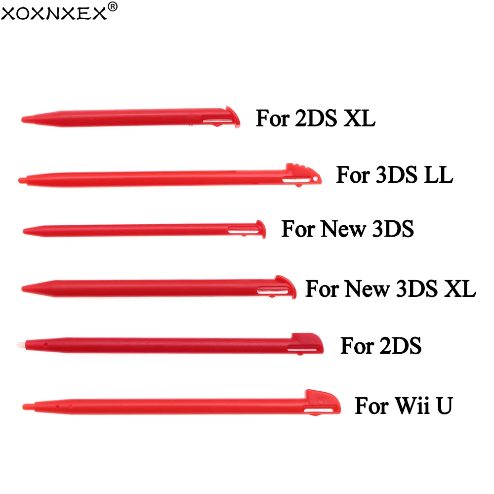 XOXNXEX 1PCS Plastic Stylus Touch Screen Pen for Nintend 2DS 3DS New 2DS LL XL New 3DS XL LL For Wii U