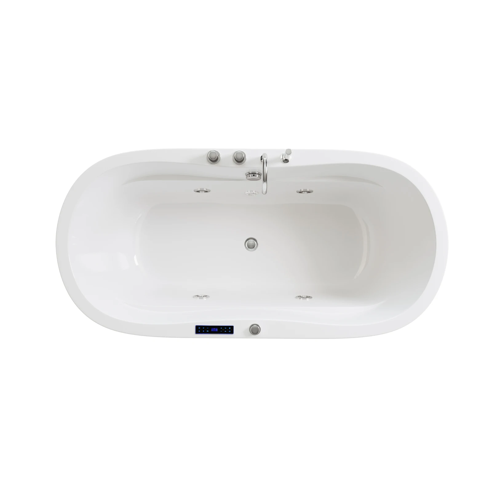 Enjoyable And Relaxed Acrylic Whirlpool Massage Bathtub