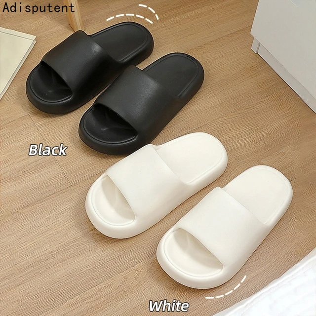 Luxury Brand Slides For Men Outdoor 2023 New Trending Thick Bottom Sliders  Beach Sandals Designer Bone Slides For Women Shoes